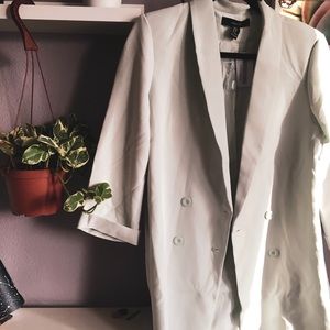 double breasted blazer